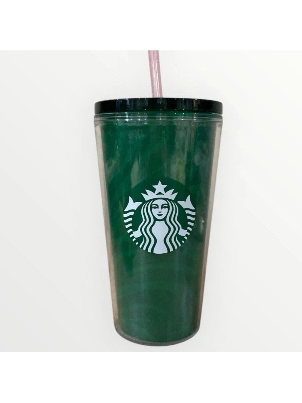 Starbucks 16oz Mermaid Reusable Cold Cup Green Zebra Siren Tumbler 2021 NEW